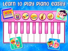 Princess Piano Games for Girls Poster