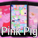 Pink Pig Wallpaper HD アイコン