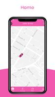 Pink Ride Driver syot layar 1