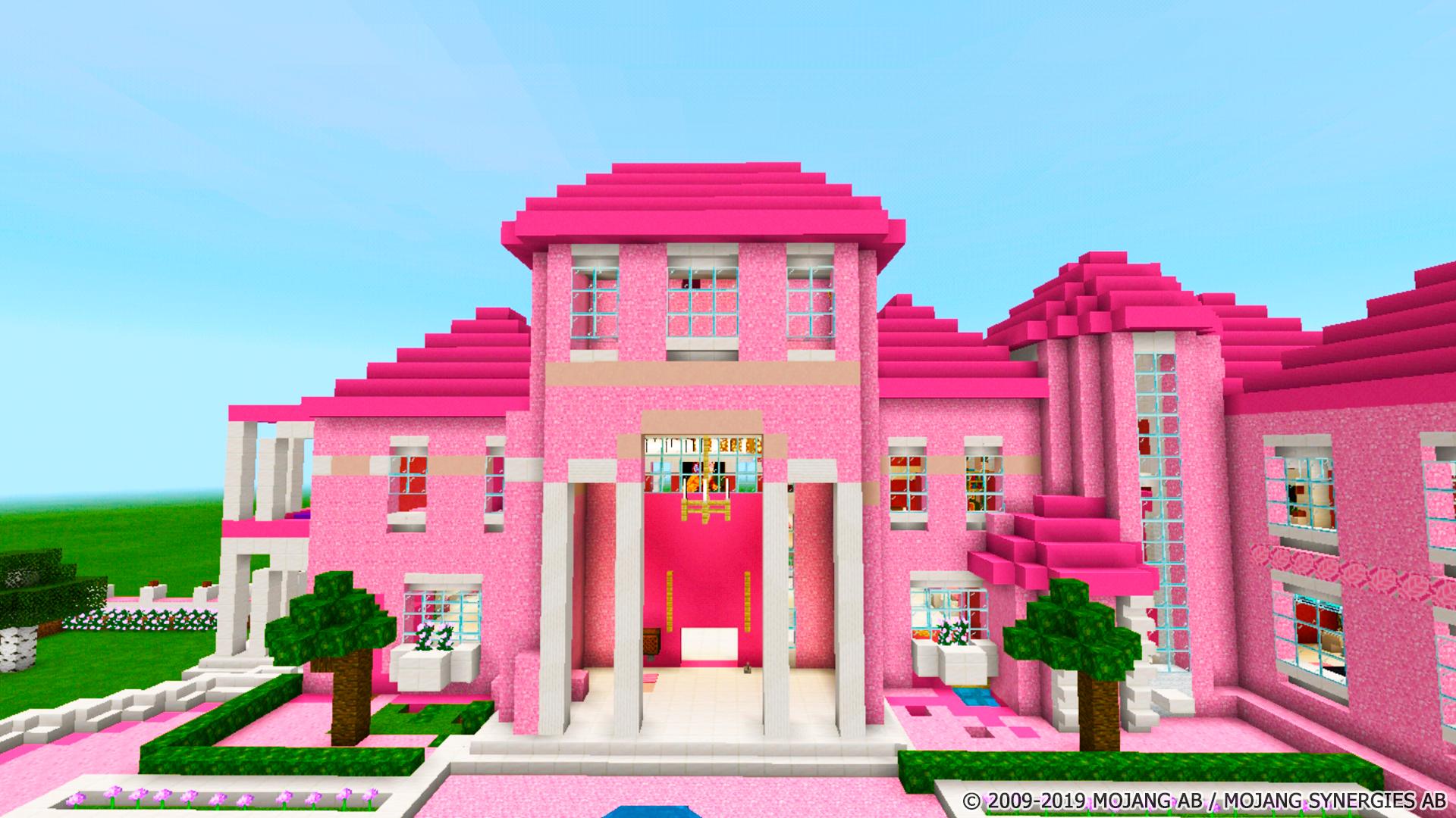 Розовый мод на майнкрафт. Розовый дом в МАЙНКРАФТЕ. Розовый домик в МАЙНКРАФТЕ. Дом в МАЙНКРАФТЕ для девочек. Розовые дома в МАЙНКРАФТЕ.