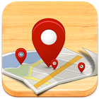 Pin Locations آئیکن