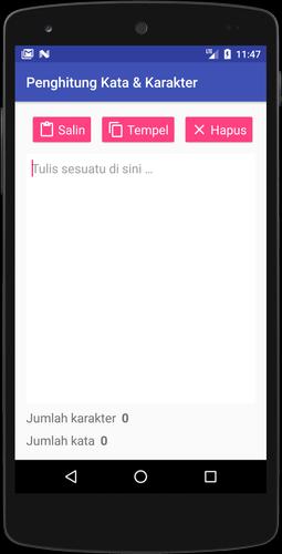 Aplikasi Penghitung Kata Karakter For Android Apk Download
