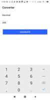 Base Converter - Binary, Decimal, Octal, Hexa imagem de tela 1