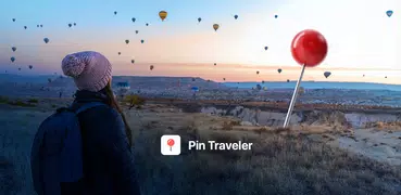 Pin Traveler: Reise Weltkarte