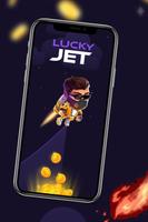 Пинап Lucky Jet الملصق