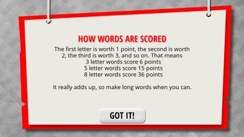 Letteremix, the Word Game ภาพหน้าจอ 2