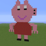 Peppa Pig Minecraft Addon أيقونة