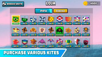 Pipa Combate - Kite Fly Game ảnh chụp màn hình 1