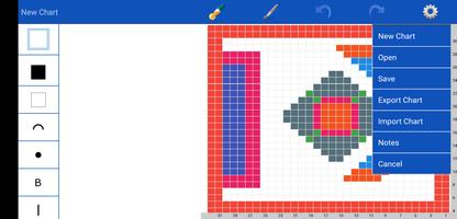 Pipa Knitting Chart - Knitting Chart Designer capture d'écran 2
