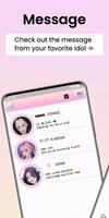 Mongle : Kpop girl idols chat Affiche