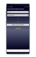 Pipe Insulation Weight Calculator captura de pantalla 2