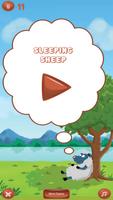Sleeping Sheep - Tap to jump الملصق