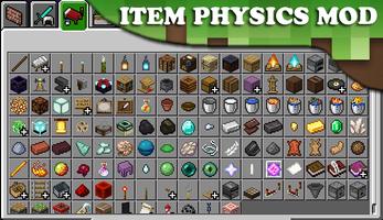 Item Physics MOD for MCPE تصوير الشاشة 2