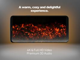 Blaze - 4K Virtual Fireplace पोस्टर