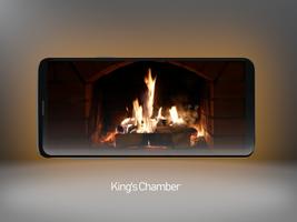 برنامه‌نما Blaze - 4K Virtual Fireplace عکس از صفحه