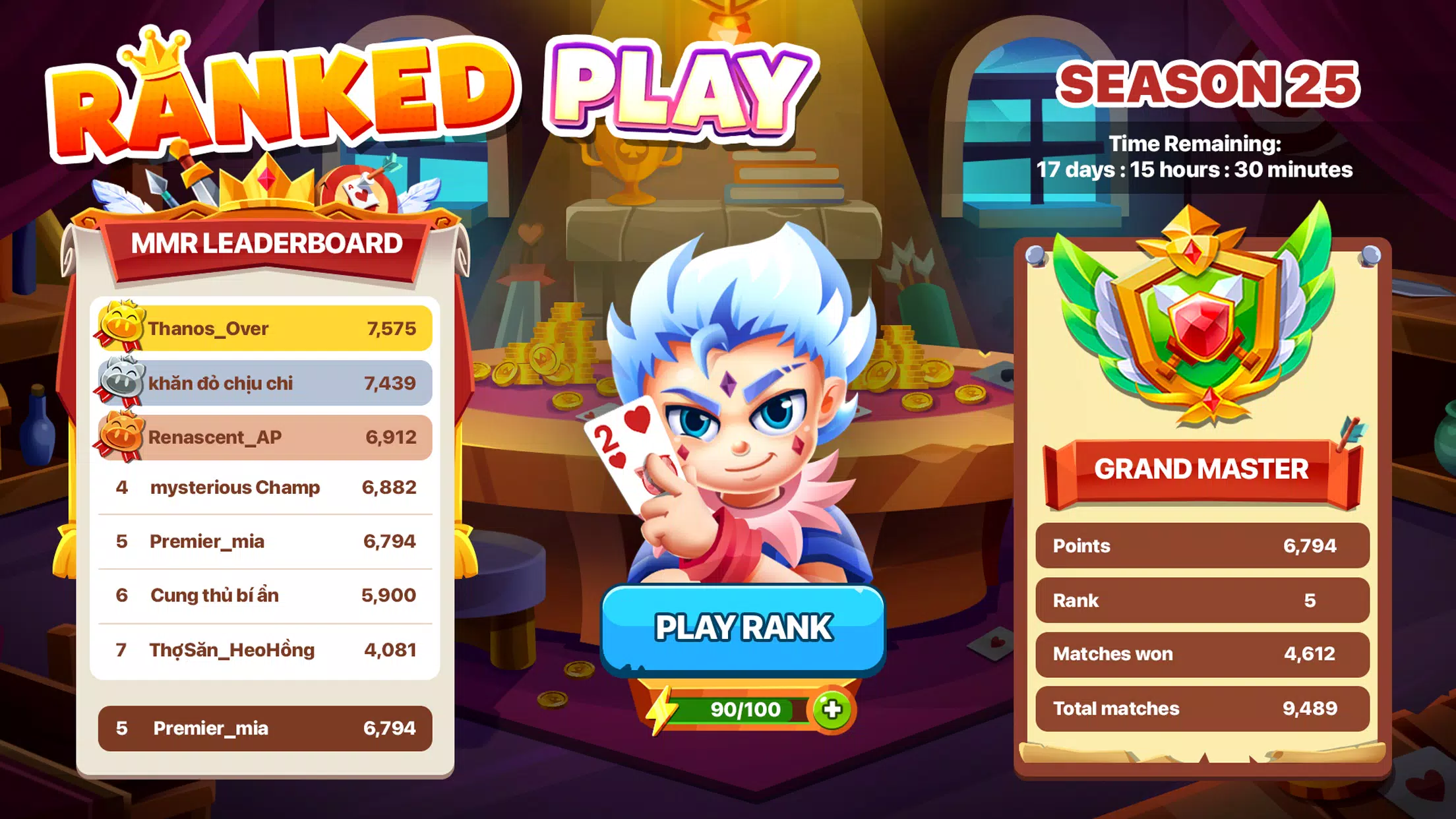 Tiến Lên – 13 – Pig Hunters