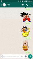 Dragon Ball Stickers for WhatsApp (WAStickerApps) capture d'écran 2