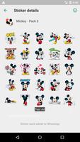 Mickey Mouse - Stickers para WhatsApp تصوير الشاشة 2