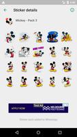 Mickey Mouse - Stickers para WhatsApp تصوير الشاشة 3