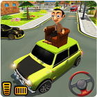 Mr. Pean Car City Adventure - Games for Fun أيقونة
