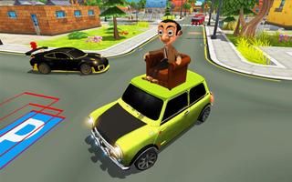 Mr. Pean Car City Adventure - Games for Fun پوسٹر