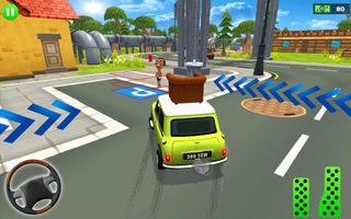 Mr. Pean Car City Adventure - Games for Fun Screenshot 1