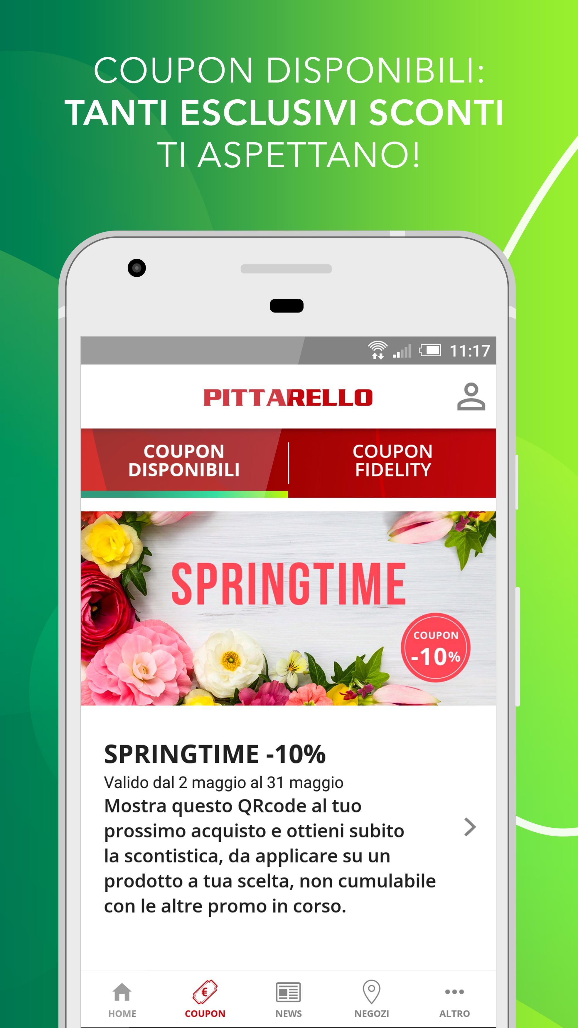 pittarello fidelity scarica app