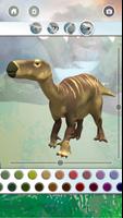 Dinosaurs 3D Coloring Book imagem de tela 2