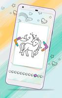 Unicorn Coloring Book скриншот 1