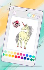 Unicorn Coloring Book APK download
