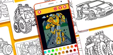 Kids Coloring Book for Boys