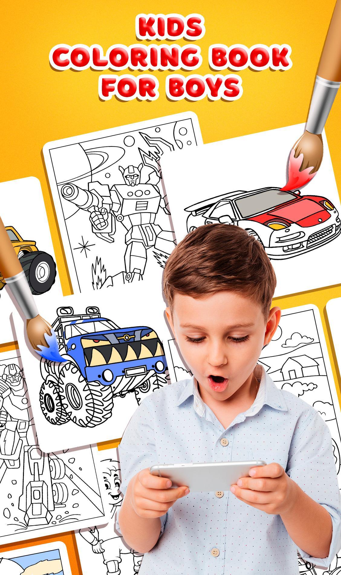 Download Kids Coloring Book For Boys For Android Apk Download