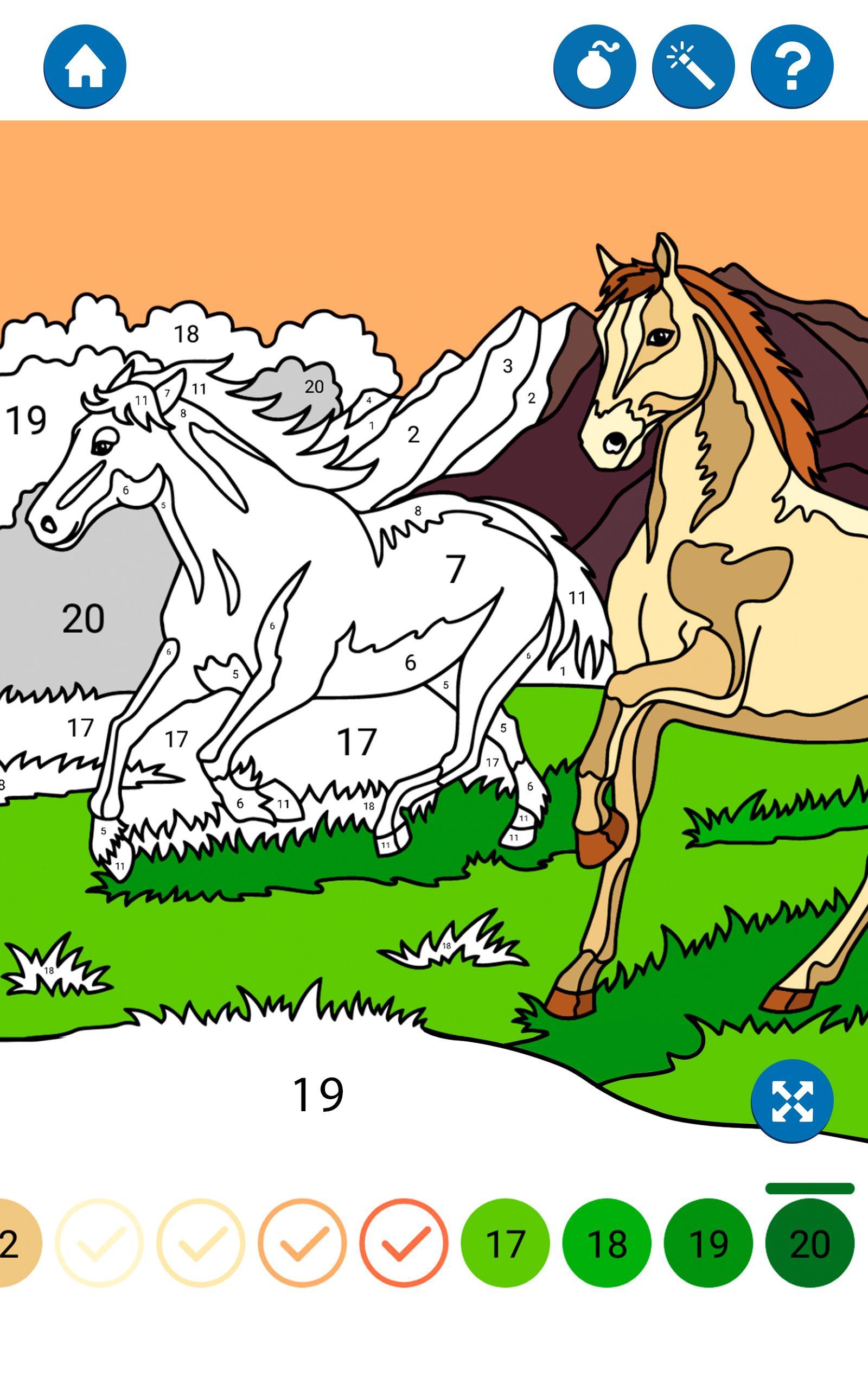 Unicorn Numbers SVG File