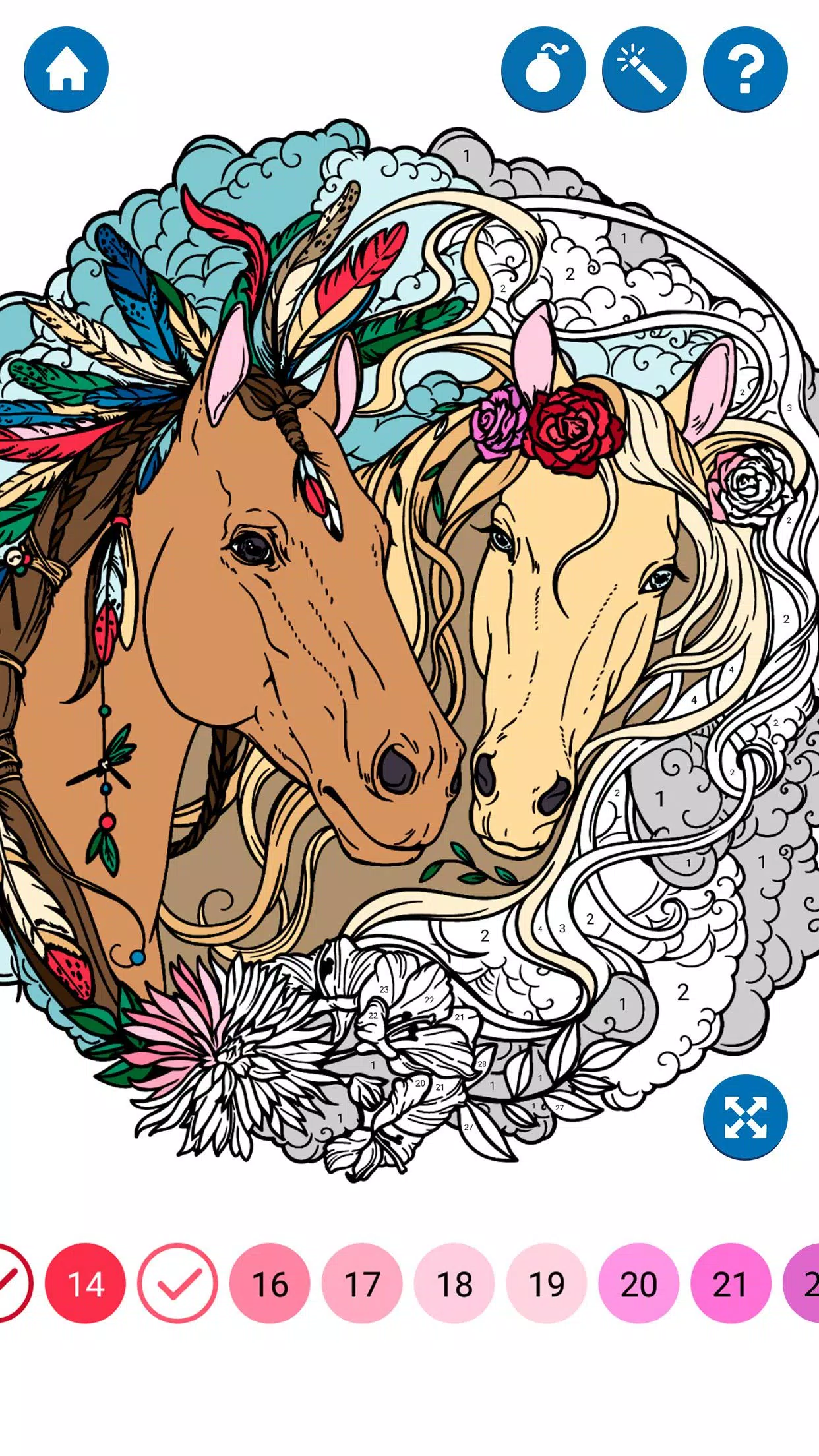 Unicórnio Para Colorir Glitter - Baixar APK para Android