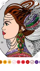 Women Color by Number: Coloring Book for Adults アプリダウンロード