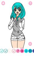 Anime Colorear por Números captura de pantalla 2