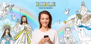 Bible Coloring Book by Number