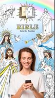 Bible Coloring Book by Number โปสเตอร์