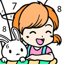 Kawaii Color by Number Coloring Book APK
