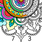 Mandala Coloring Antistress 아이콘