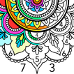 ”Mandala Coloring Antistress