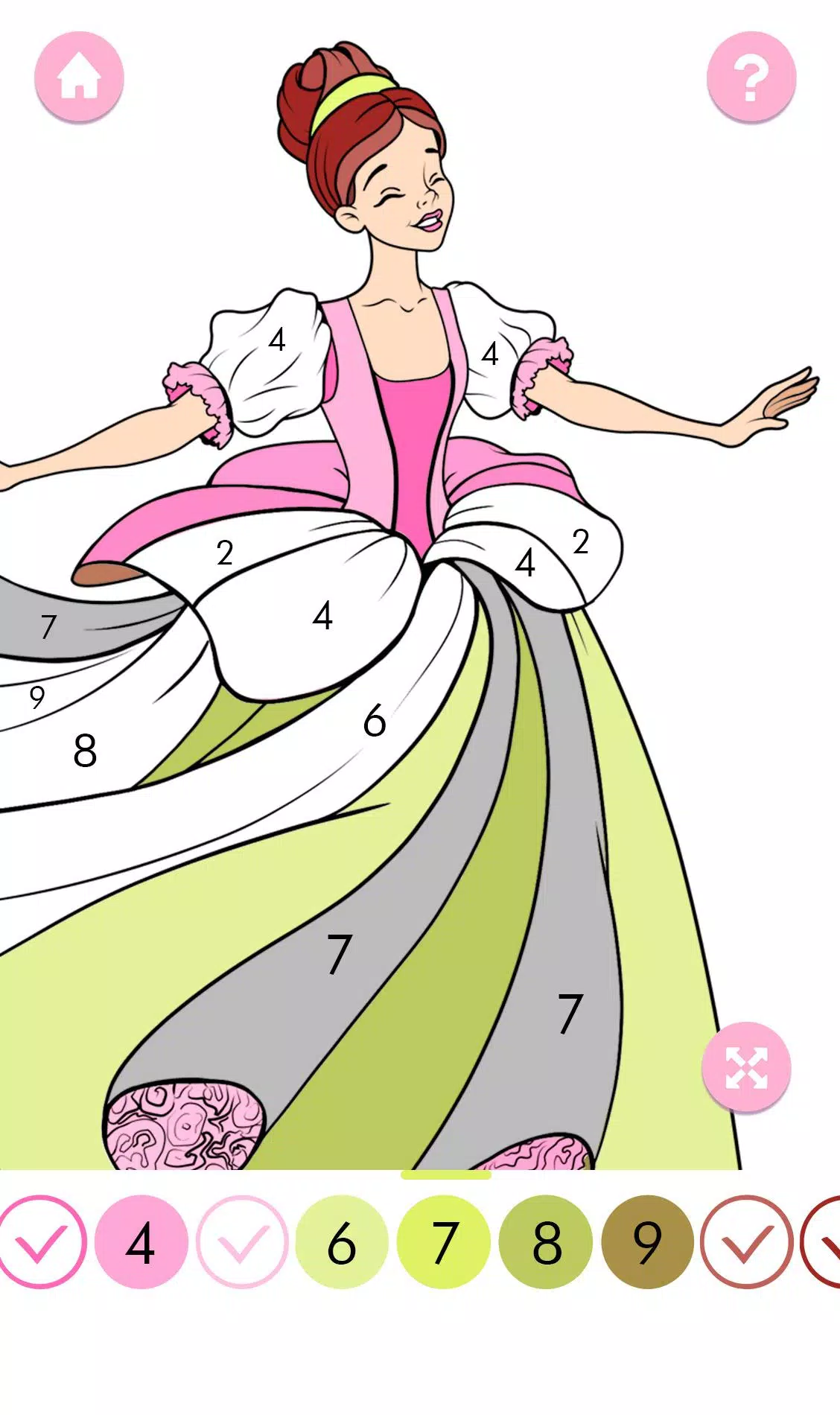 Download do APK de Colorir princesa jogo para Android