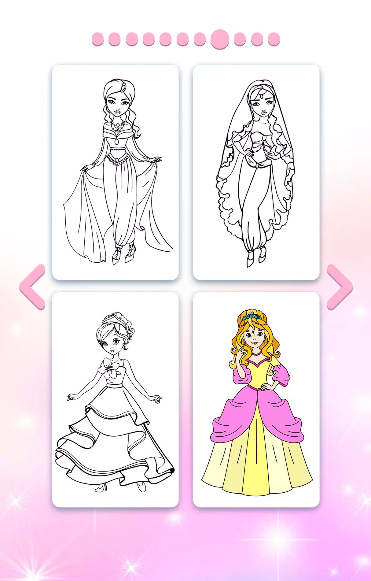 Download do APK de Colorir princesa jogo para Android