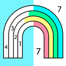 Rainbow Color by Number APK