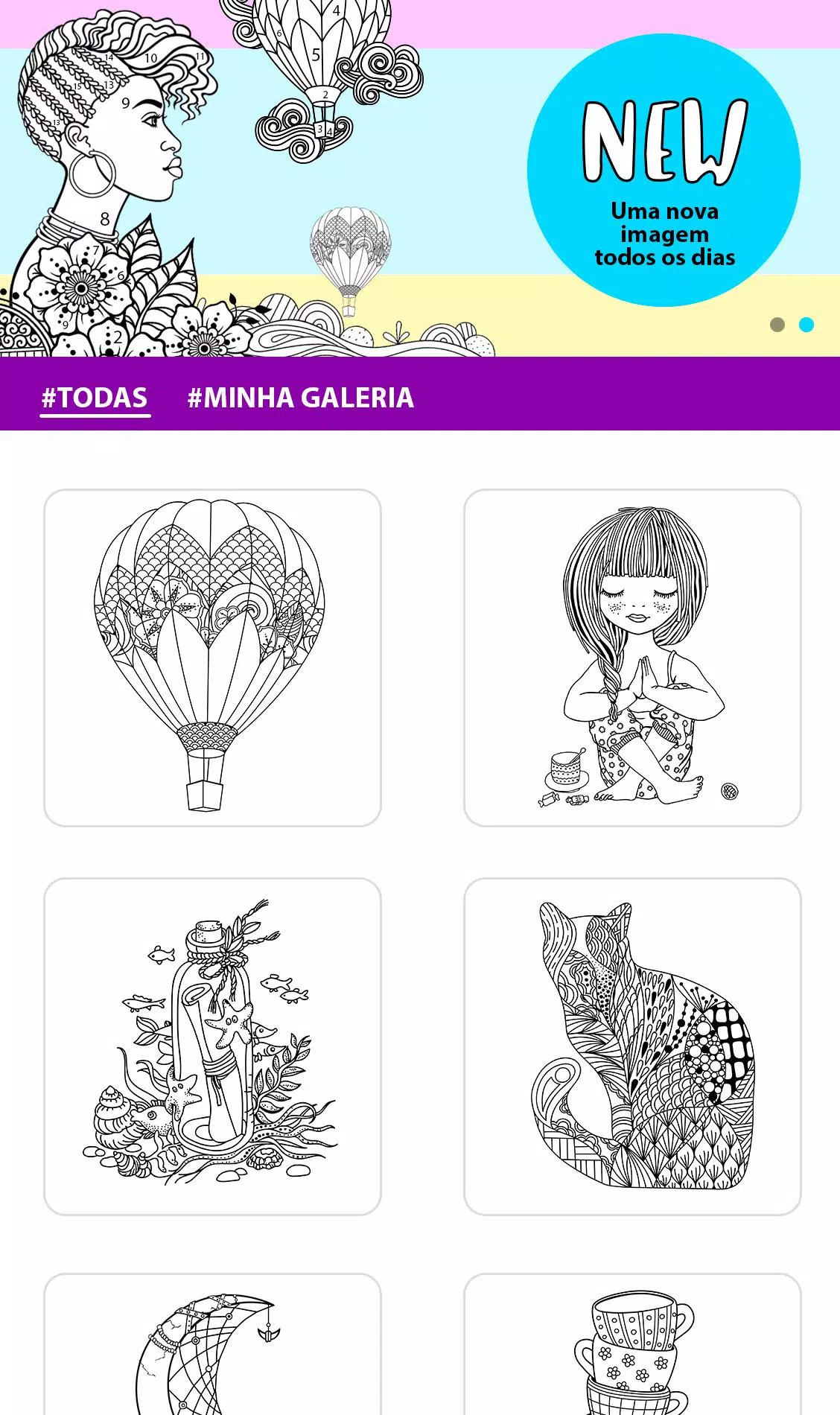 Download do APK de Divirta colorindo por número para Android