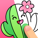 Kawaii Jogo de Colorir Criança APK