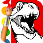 Dinosaur Coloring Book biểu tượng