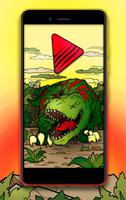 Dinosaur Coloring Book Affiche