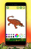 Dinosaur Coloring Book syot layar 3