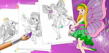 Fairy Coloring Pages